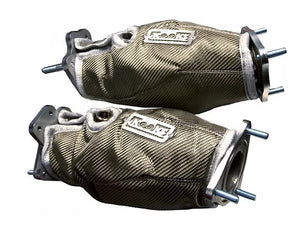 C8 Corvette Kooks Heat Shield Blankets For Ultra-Green Connections -Sold As Pair