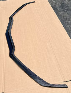 AGM C8 Corvette Visible Carbon Fiber or Carbon Flash Painted Z51 Front Splitter AG Motorsports