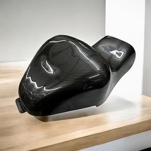 AGM Hayabusa Carbon Fiber Tank Shell - Forward Seat Position (stock uncut rail) - Made by AG Motorsports