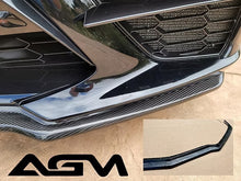 Load image into Gallery viewer, AGM C8 Corvette Visible Carbon Fiber or Carbon Flash Painted Z51 Front Splitter AG Motorsports
