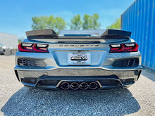 Load image into Gallery viewer, AGM C8 Z06 Visible Carbon Spoiler Wicker Extensions Made By AG Motorsports
