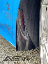Load image into Gallery viewer, AGM C8 Corvette Carbon Fiber Extended Splash Guards - AG Motorsports
