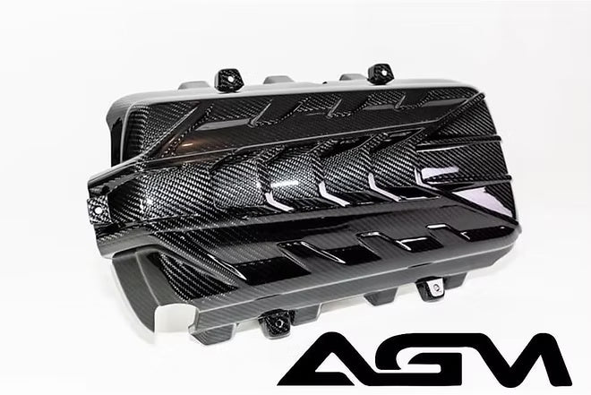 AGM C8 Corvette Carbon Fiber LT2 Engine Cover from AG Motorsports