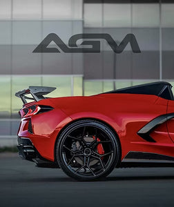 AGM C8 Corvette Visible Carbon Fiber “5VM” Full Aero Kit AG Motorsports