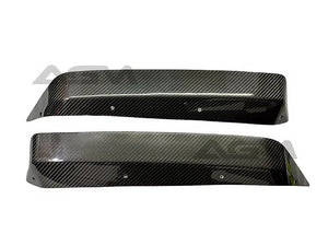 AGM C8 Z06 Visible Carbon Spoiler Wicker Extensions Made By AG Motorsports