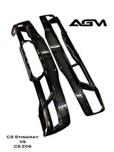 Load image into Gallery viewer, AGM C8 Corvette Z06 / Carbon Fiber Rear Diffuser (Middle Exit) - from AG Motorsports
