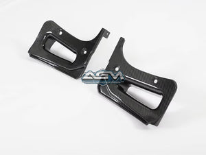 AGM C8 Corvette Z06/ERay Carbon Extended Splash Guards (Front & Rear) - AG Motorsports