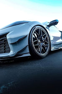 AGM C8 Corvette Z06/ERay Hyper-Aero Canards (Uppers) - AG Motorsports