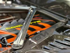 AGM C8 Corvette Carbon Fiber Alpha-X Brace (Stingray & Z06/ERay) - AG Motorsports