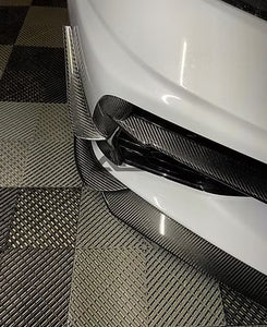 AGM C8 Corvette Carbon Fiber Carbon Flash Metallic Dive Planes (Canards) - from AG Motorsports