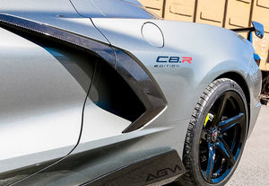 AGM C8 Corvette Carbon Fiber Boomerangs (Door Handles & Scoops L&R) - AG Motorsports