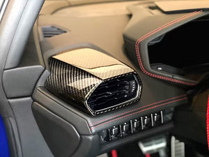 AGM Lamborghini Huracan Carbon Fiber AC Vent Covers - AG Motorsports
