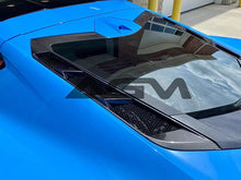 Load image into Gallery viewer, AGM C8 Corvette Carbon Fiber Engine Hatch Vents AG Motorsports
