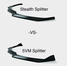 Load image into Gallery viewer, AGM C8 Corvette Carbon Fiber &quot;STEALTH&quot; Front Splitter (no winglets) AG Motorsports
