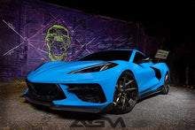 Load image into Gallery viewer, AGM C8 Corvette Carbon Flash Painted “5VM” Style Front Splitter AG Motorsports
