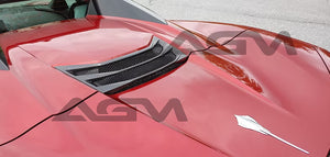 AGM C8 Corvette Carbon Fiber HTC Rear Vent - AG Motorsports