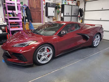 Load image into Gallery viewer, AGM C8 Corvette Visible Carbon Fiber or Carbon Flash Painted Rocker Extensions AG Motorsports
