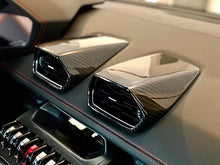 Load image into Gallery viewer, AGM Lamborghini Huracan Carbon Fiber AC Vent Covers - AG Motorsports
