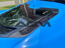 Load image into Gallery viewer, AGM C8 Corvette Carbon Fiber Engine Hatch Vents AG Motorsports
