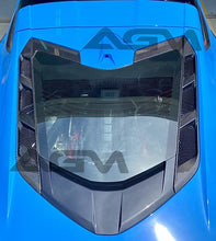 Load image into Gallery viewer, AGM C8 Corvette Carbon Fiber Engine Hatch Vents AG Motorsports
