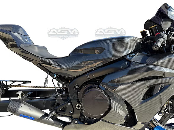 AGM 2017+ GSXR 1000 Carbon Fiber Pro Street Low Pro Tank Shell Made by AG Motorsports