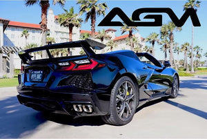 AGM C8 Corvette Carbon Fiber Winglets from AG Motorsports