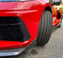 Load image into Gallery viewer, AGM C8 Corvette Visible Carbon Fiber “5VM” Style Front Splitter AG Motorsports
