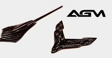 Load image into Gallery viewer, AGM C8 Corvette Carbon Fiber Front &amp; Rear Emblems - AG Motorsports
