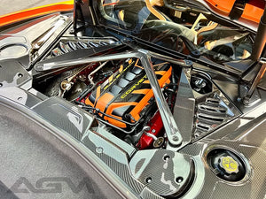 AGM C8 Corvette Carbon Fiber Alpha-X Brace (Stingray & Z06/ERay) - AG Motorsports