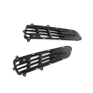 AGM C8 Corvette Z06 ERay Stingray Rear Grille Inserts - AG Motorsports