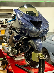 AGM Carbon Fiber Aero Front Fender (Hayabusa/ZX14) - from AG Motorsports