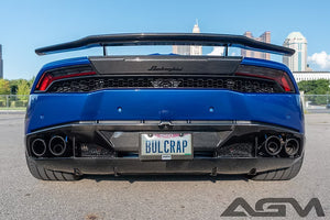 AGM Lamborghini Huracan Carbon Fiber Rear Diffuser (2015+ 610) - AG Motorsports