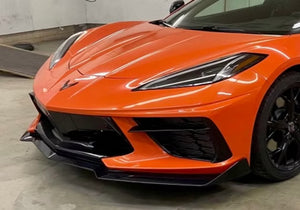 AGM C8 Corvette Carbon Flash Painted “5VM” Style Front Splitter AG Motorsports