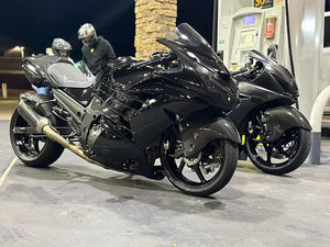 AGM Carbon Fiber Aero Front Fender (Hayabusa/ZX14) - from AG Motorsports