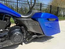 Load image into Gallery viewer, Harley Davidson Carbon Fiber Stretched Bag Flares Made by AG Motorsports
