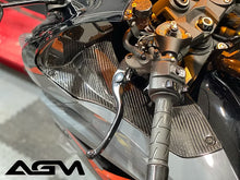 Load image into Gallery viewer, AGM ZX14R 12+ Carbon Fiber Ram Air / Dash Panels from AG Motorsports
