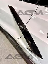 Load image into Gallery viewer, AGM C8 Corvette Carbon Fiber Boomerangs (Door Handles &amp; Scoops L&amp;R) - AG Motorsports
