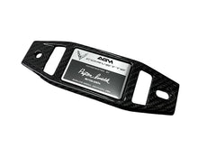 Load image into Gallery viewer, AGM C8 Corvette Z06 Carbon Fiber Engine Builder Plaque - AG Motorsports
