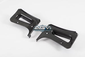 AGM C8 Corvette Z06/ERay Carbon Extended Splash Guards (Front & Rear) - AG Motorsports