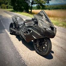 Load image into Gallery viewer, AGM ZX14 Carbon Fiber Full Front Fairing Kit (3/4 Upper) - from AG Motorsports

