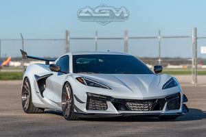 AGM C8 Corvette Z06/ERay Hyper-Aero Canards (Uppers) - AG Motorsports