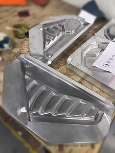 AGM C8 Corvette Engine Appearance Mid-Covers- PAINT MATCHED - AG Motorsports