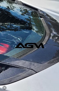 AGM C8 Corvette Carbon Fiber Lower Window Trim AG Motorsports