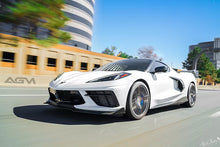 Load image into Gallery viewer, AGM C8 Corvette Visible Carbon Fiber “5VM” Style Front Splitter AG Motorsports
