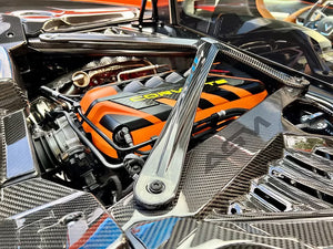 AGM C8 Corvette Carbon Fiber Alpha-X Brace (Stingray & Z06/ERay) - AG Motorsports