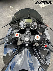 AGM ZX14R 12+ Carbon Fiber Ram Air / Dash Panels from AG Motorsports