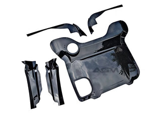 AGM C8 Corvette HTC Carbon Fiber Ultimate Engine Bay Package from AG Motorsports