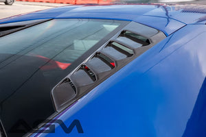 AGM Lamborghini Huracan Carbon Fiber Engine Hatch Vents from AG Motorsports