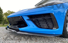 Load image into Gallery viewer, AGM C8 Corvette Visible Carbon Fiber ULTRA Front Splitter from AG Motorsports
