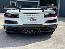 Load image into Gallery viewer, AGM C8 Corvette Z06 / Carbon Fiber Rear Diffuser (Middle Exit) - from AG Motorsports
